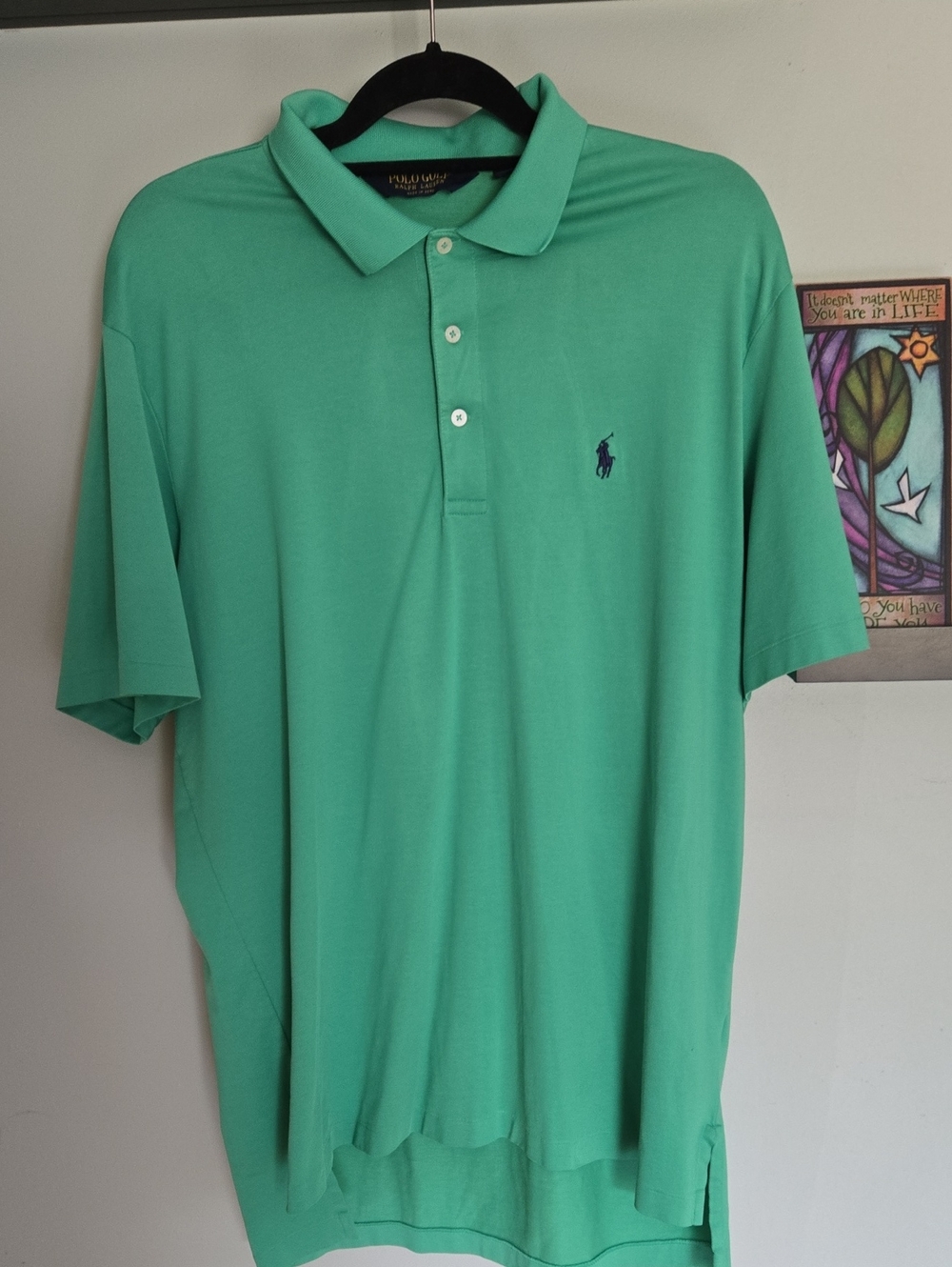 Ralph Lauren Men’s Green Short-Sleeve Polo Sz LG from Blackwolf Run Golf Course